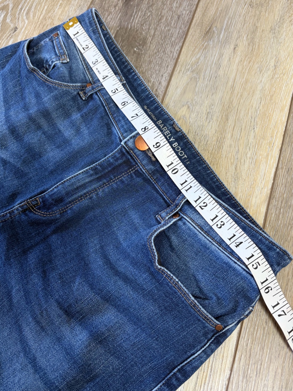 Chico's The Platinum Barely Boot Jeans - Picture 7 of 11